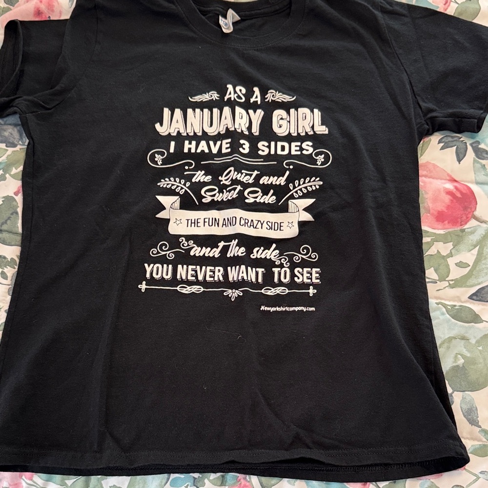 Port and Company Black Short Sleeve Tee